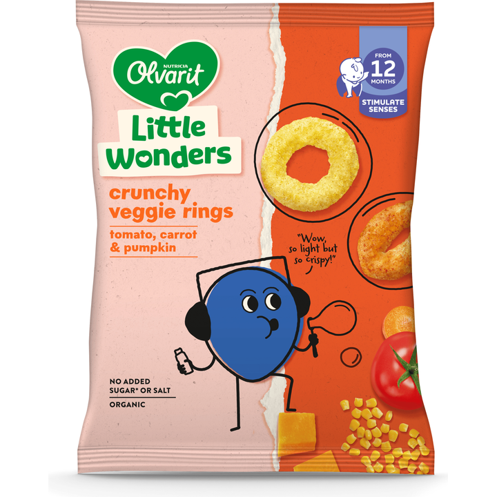 Little Wonders Groente Ringen 12+ Maanden
