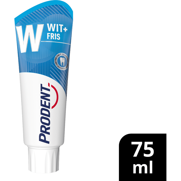 Prodent Tandpasta Wit + Fris 75 ml