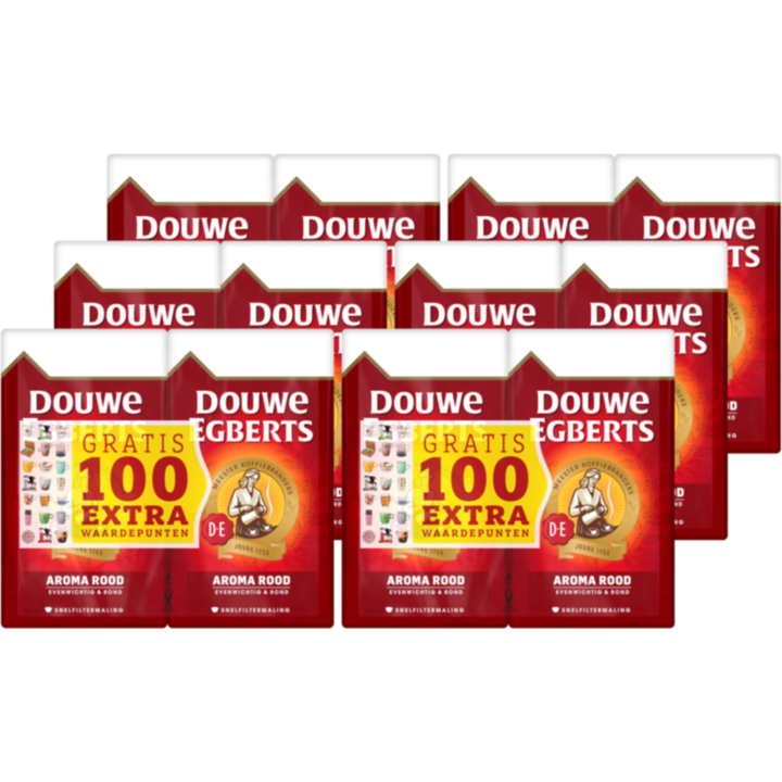 Douwe Egberts Aroma Rood Dubbelpak Filterkoffie 2 x 500 g
