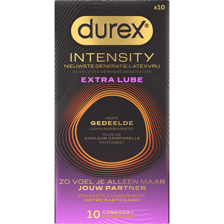 Durex Condooms Intensity Extra Glijmiddel 10 Stuks