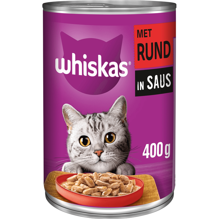 Whiskas Brokjes Rund in Saus