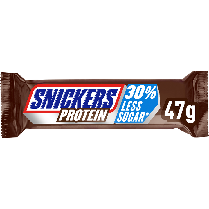 Snickers Protein chocolade pinda caramel reep 47g bestellen? | Jumbo