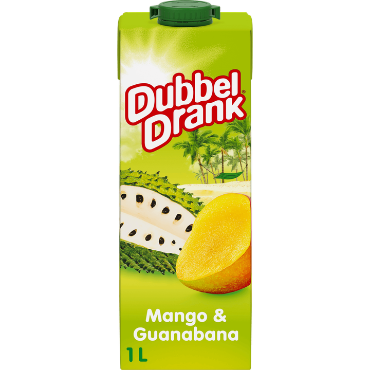 DubbelDrank Mango & Guanabana met Appel 1 L