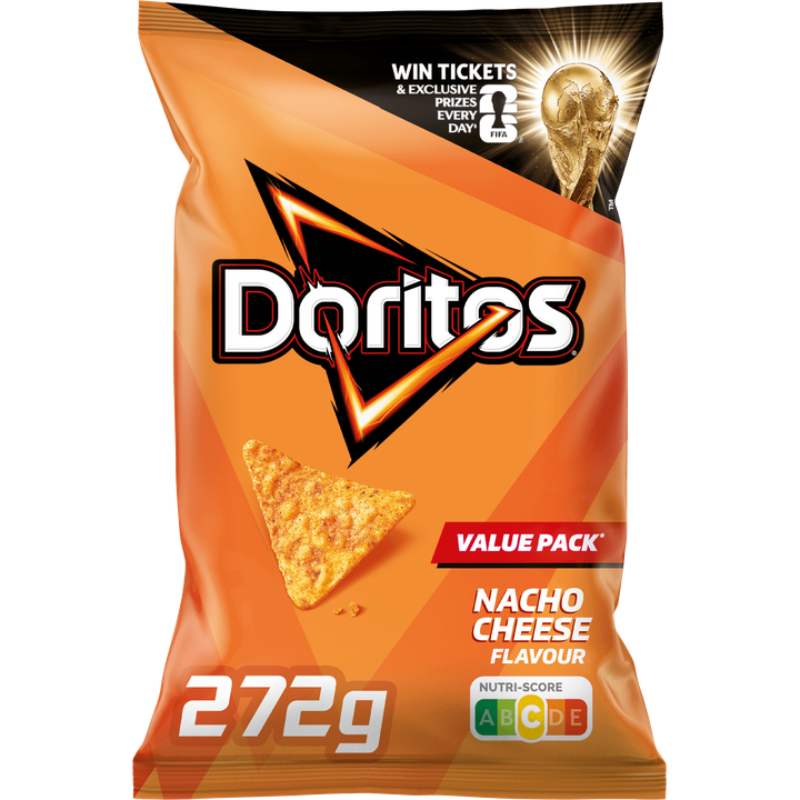 Doritos Nacho Cheese Tortilla Chips 272 gr