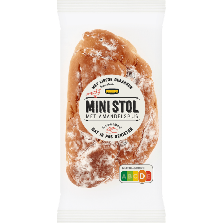 Mini Stol met Amandelspijs
