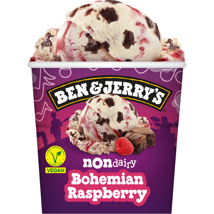 Ben & Jerry's Non-Dairy IJs Bohemian Raspberry 465 ml