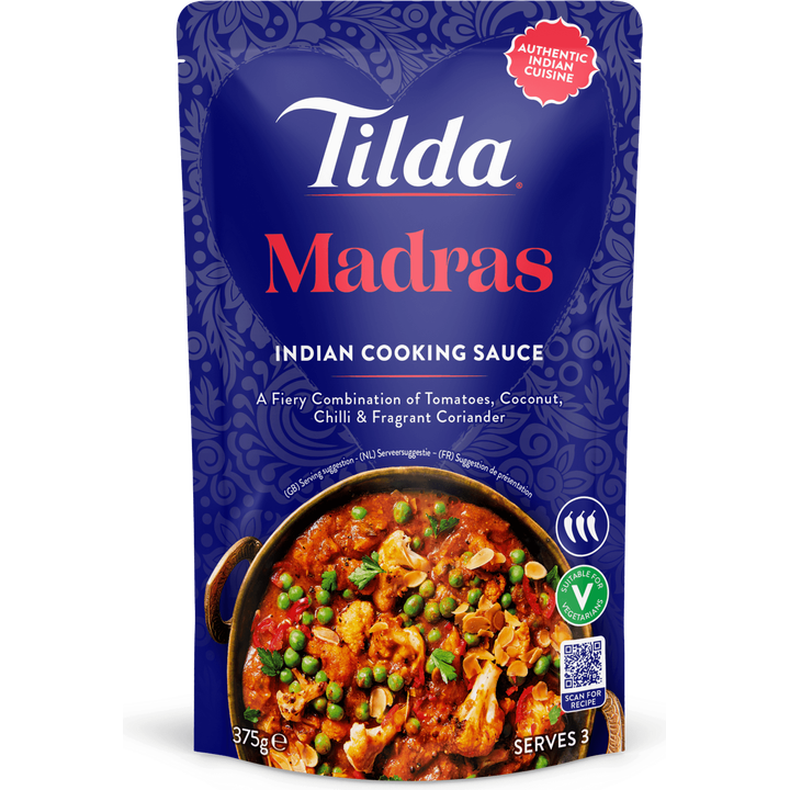 Tilda Madras Indian Cooking Sauce 375g