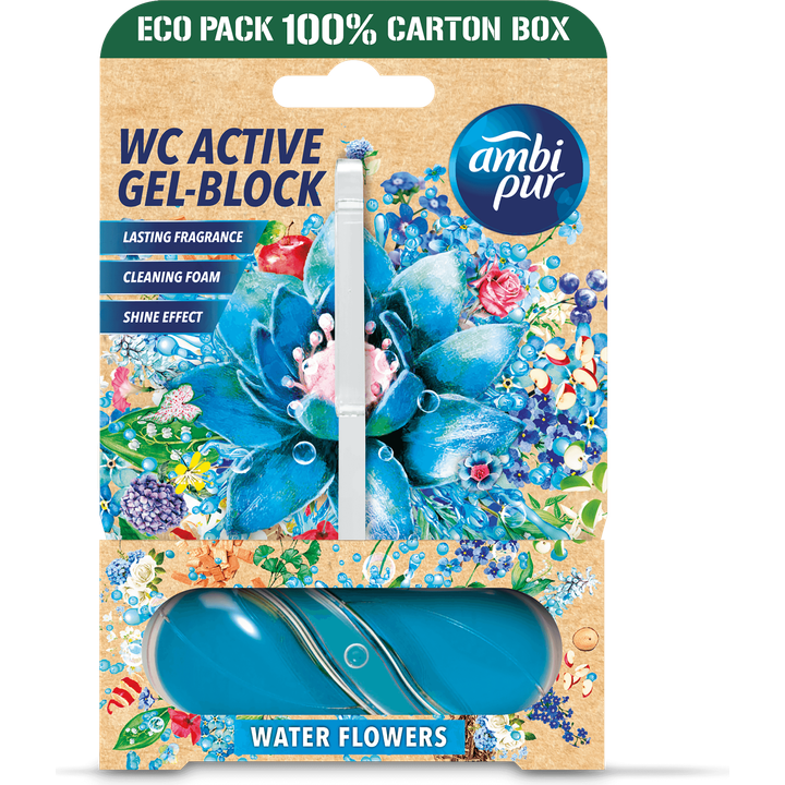 Ambi pur WC Active Gel-Block Water Flowers 45 g