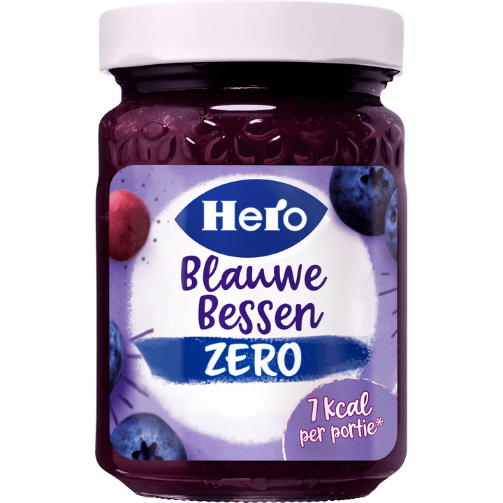 Hero Jam Blauwe Bessen Zero 300g