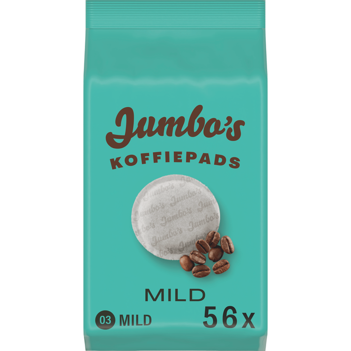 Jumbo's Koffiepads Mild 56 Stuks