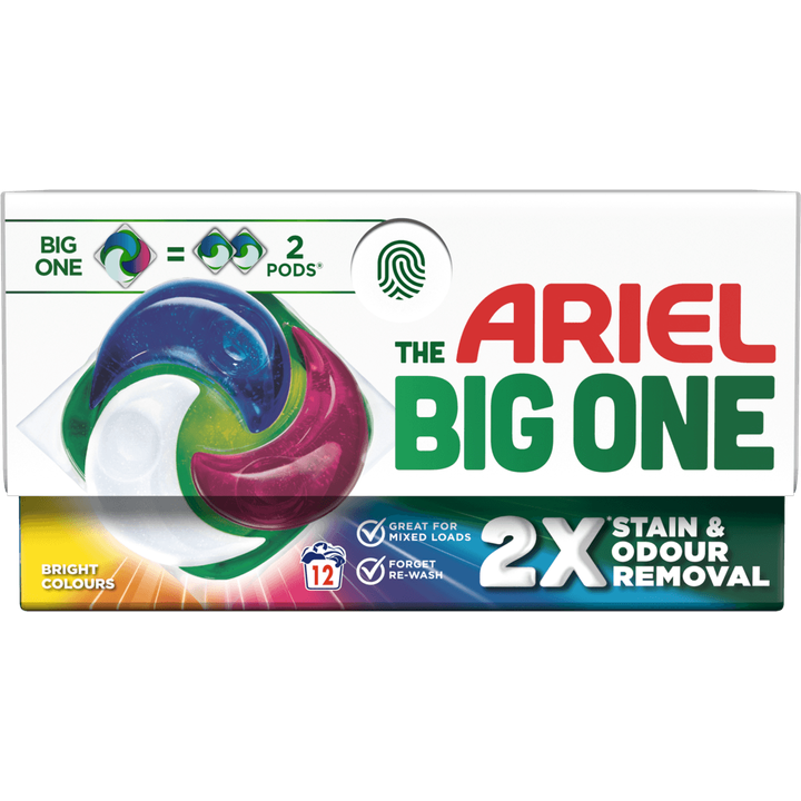 Ariel All-in-1 Pods Wasmiddel Big One Kleur 12 Wasbeurten