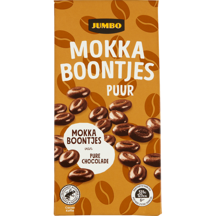 Jumbo Mokka Boontjes Puur 125 g