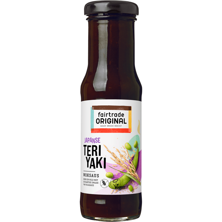 Fairtrade Original Japanse Teriyaki Woksaus 180 g