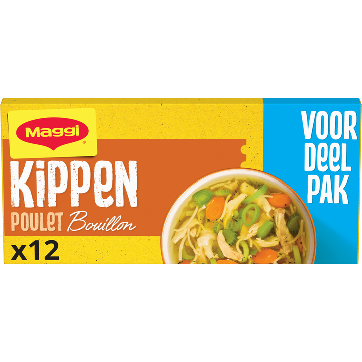 Maggi Kippen Bouillon Voordeelpak 123 g