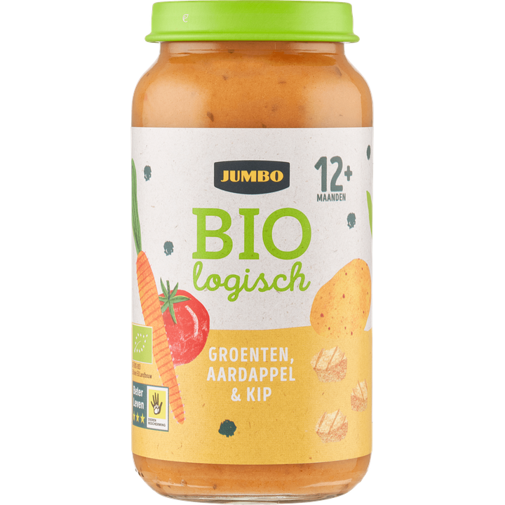 Babyvoeding Biologisch Groenten, Aardappel & Kip 12+ Maanden