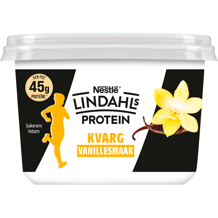 Lindahls Protein Kvarg Vanillesmaak 450 g
