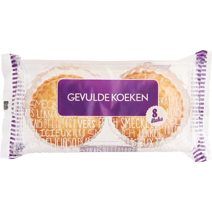 Daelmans Jumbo Gevulde Koeken 8 Stuks 400 g