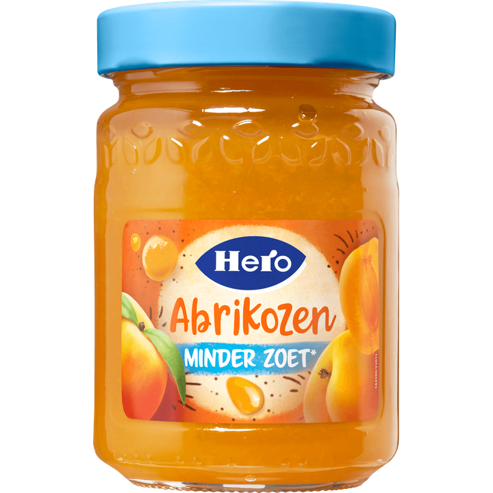 Hero Jam Minder Zoet Abrikozen 325 g