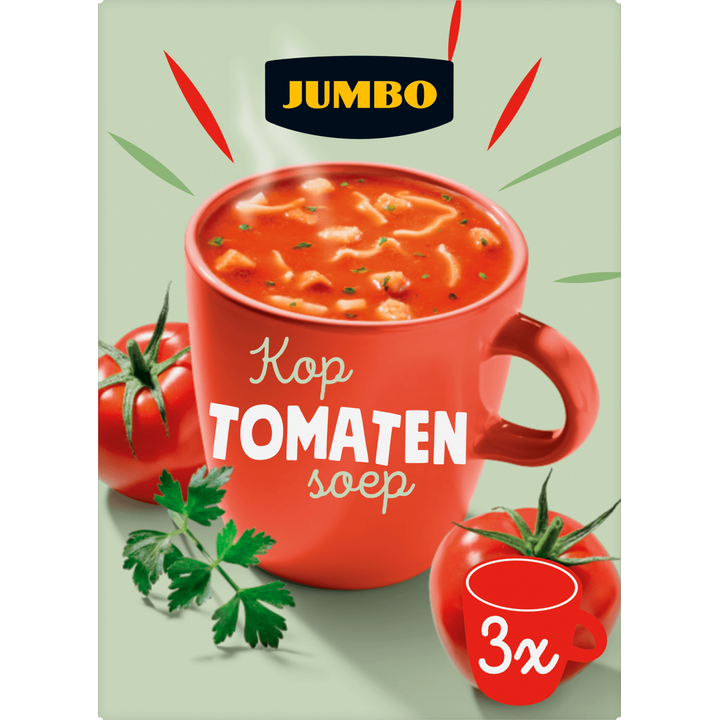 Kop Tomaten Soep 3 Stuks