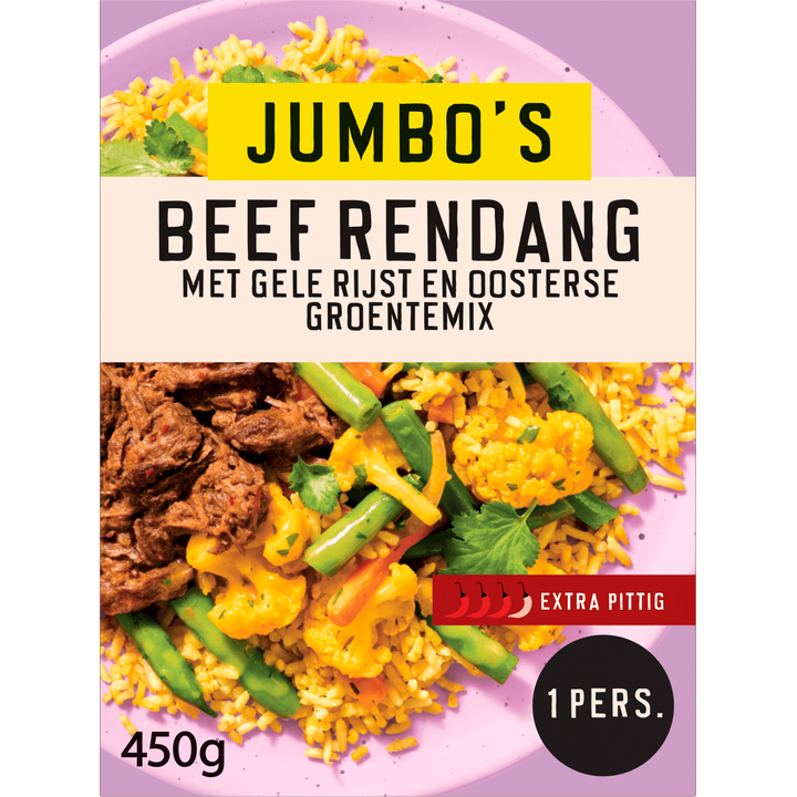 Vriesverse Maaltijd Beef Rendang