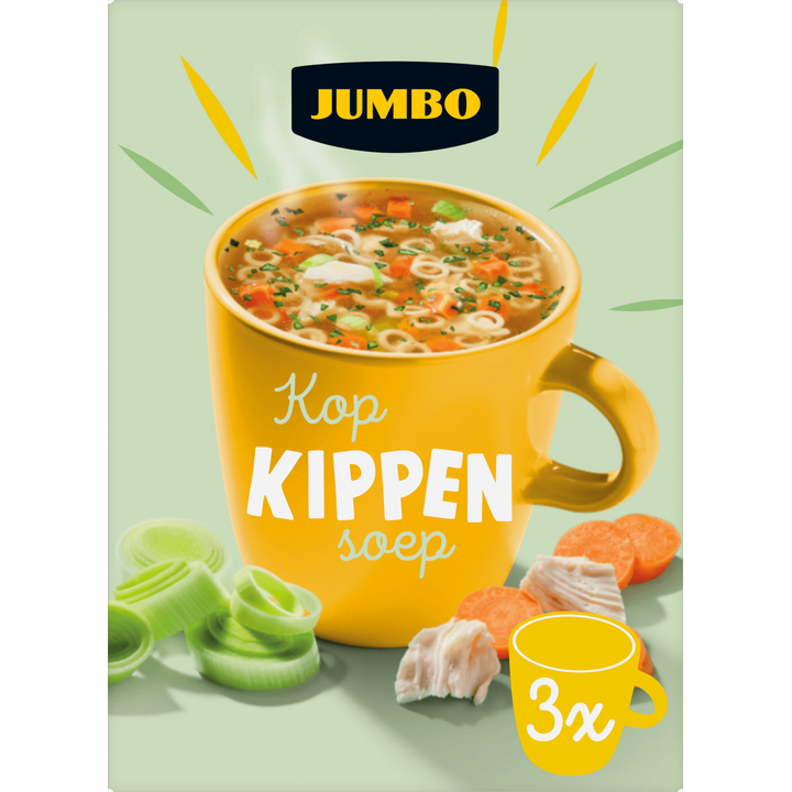 Kop Kippensoep 3 Stuks