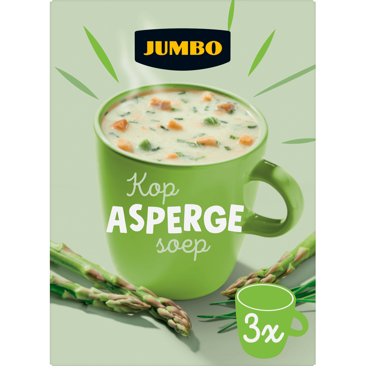 Kop Aspergesoep 3 Stuks