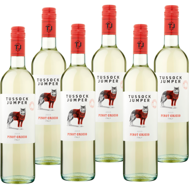 Tussock Jumper - Pinot Grigio - 6 x 750 ML - zonder doos