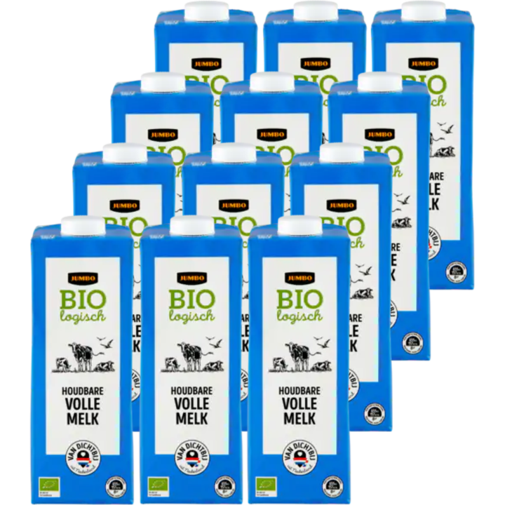Biologische Volle Melk Houdbaar