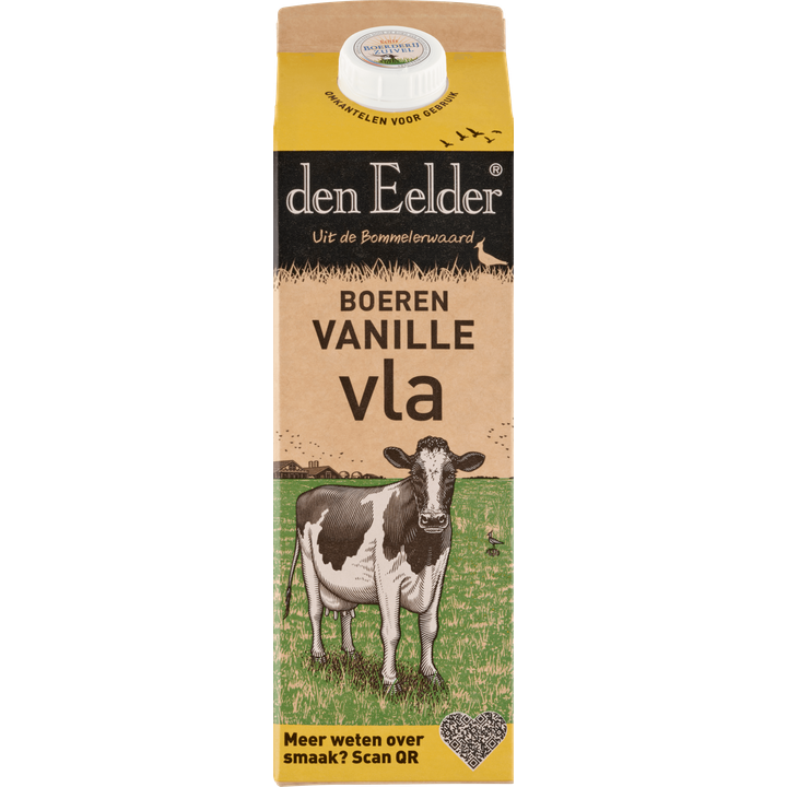 den Eelder Boeren Vanille Vla 1 L