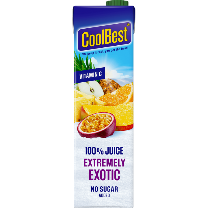 CoolBest 100% juice Extremely Exotic 1 L