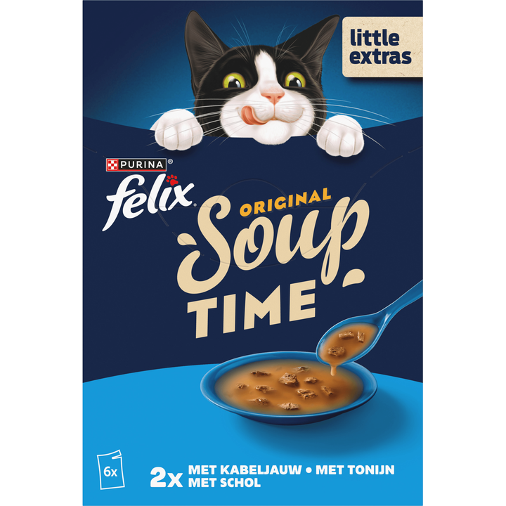 FELIX® Soup Vis Selectie 6 x 48 g