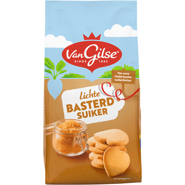 Van Gilse Lichte Basterdsuiker 600 g