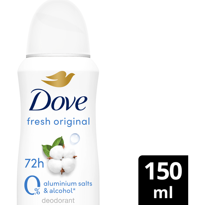 Dove Deo Spray 0% Original 150 ML