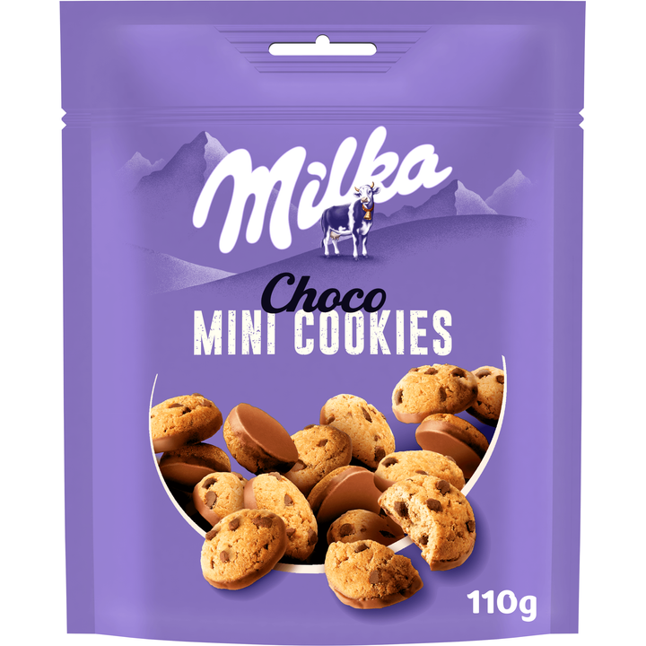 Milka Mini Cookies Chocolade Koekjes 110g