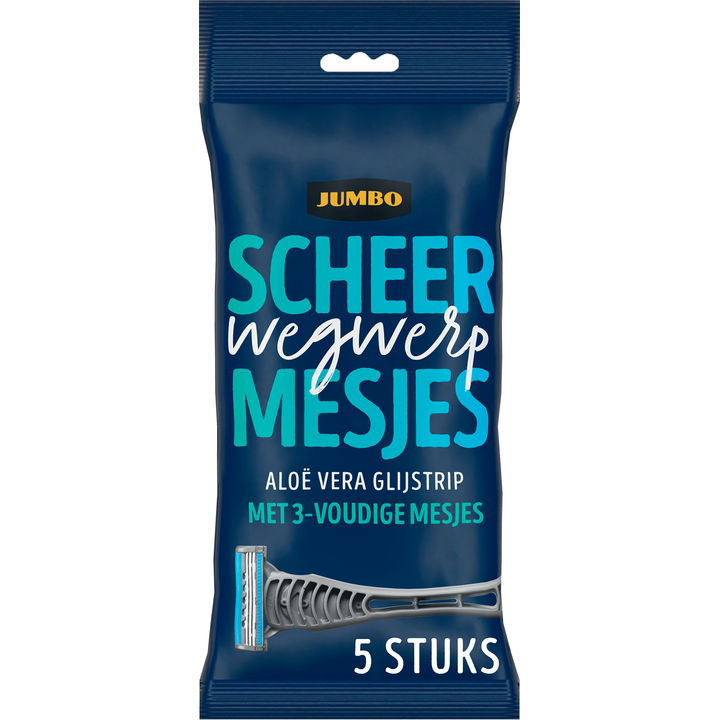 Wegwerp Scheermesjes met Aloë Vera 5 Stuks