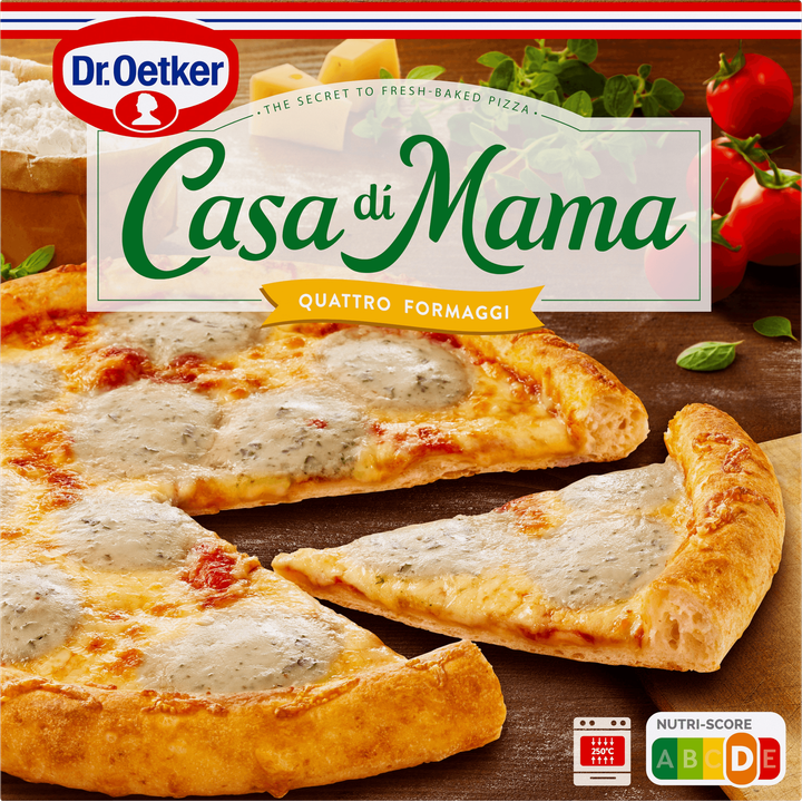 Dr. Oetker Casa di Mama Pizza Quattro Formaggi 410 g