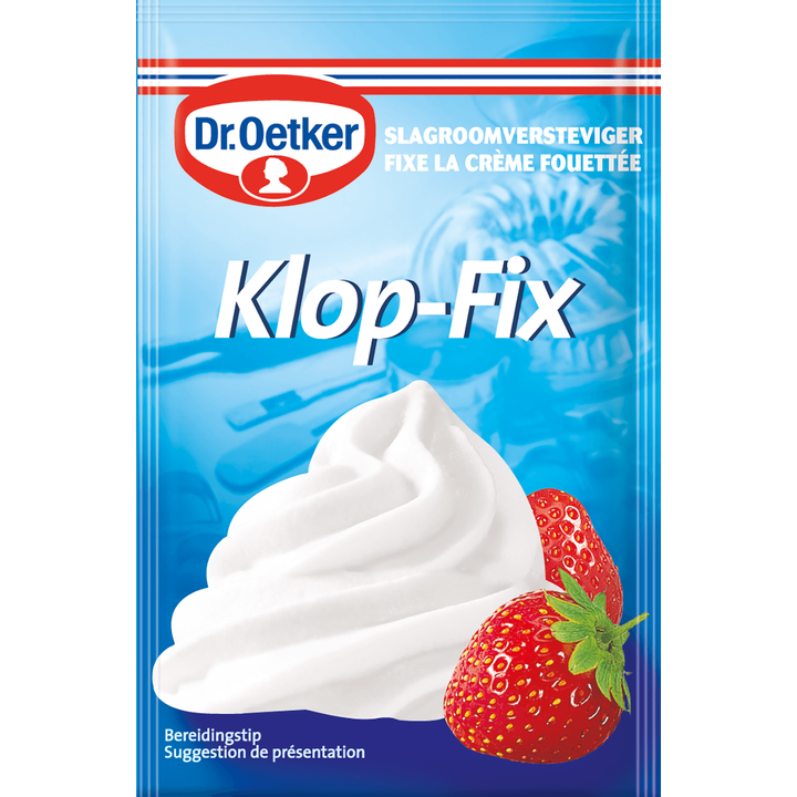 Dr. Oetker Klop-Fix Slagroom 24 g