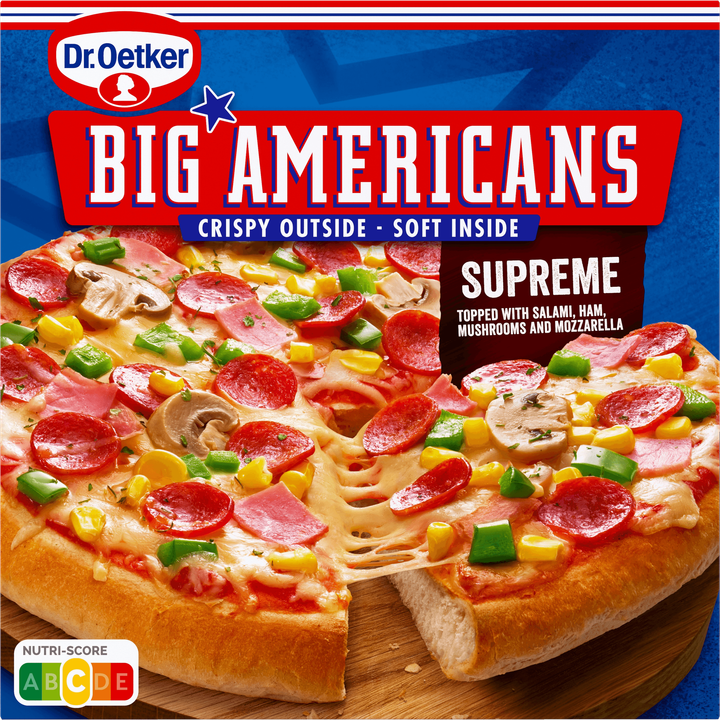 Dr. Oetker Big Americans Pizza Supreme 455 g