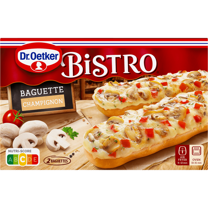 Dr. Oetker Bistro classique baguette champignons 2 x 125 g