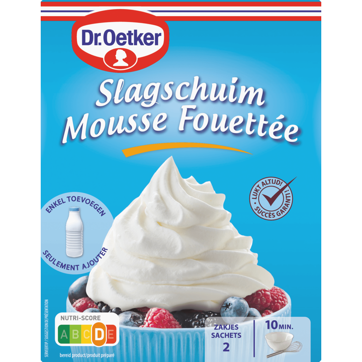 Dr. Oetker Slagschuim 70g