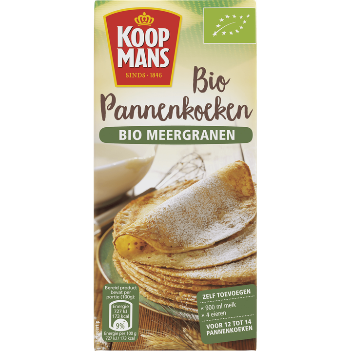 Koopmans Pannenkoeken Bio Meergranen 400 g