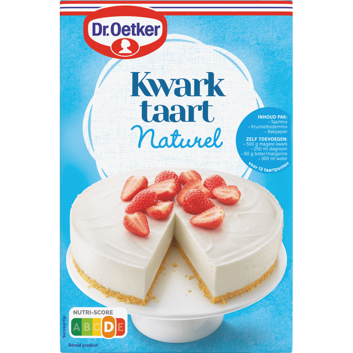 Dr. Oetker Kwarktaart Naturel Bakmix 440 g