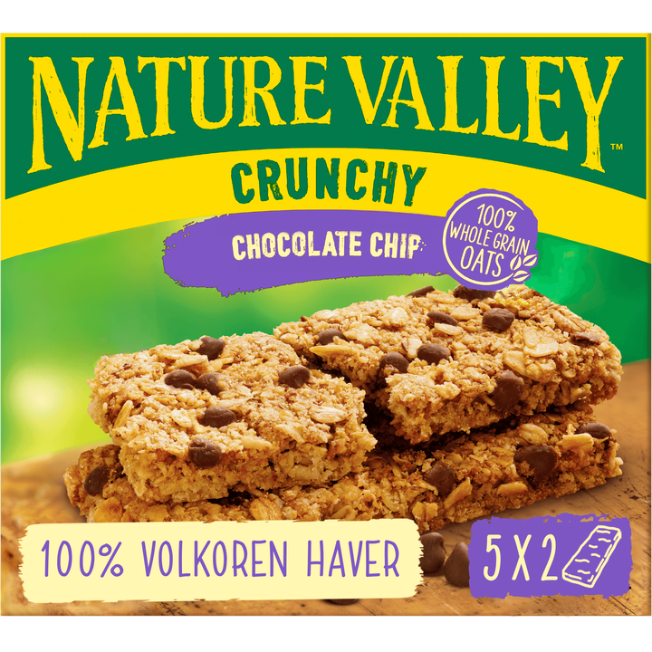 Nature Valley Crunchy Chocolate Chip 5 Stuks