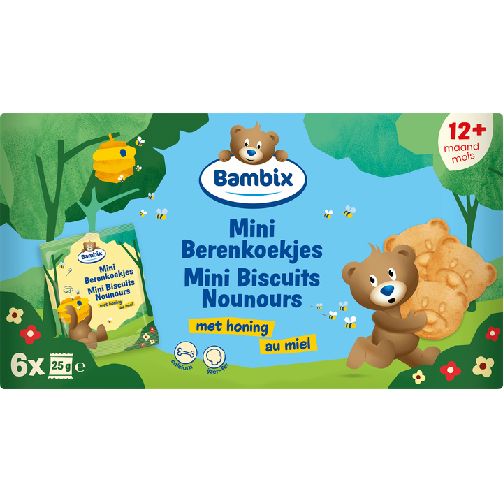 Mini Berenkoekjes Met Honing