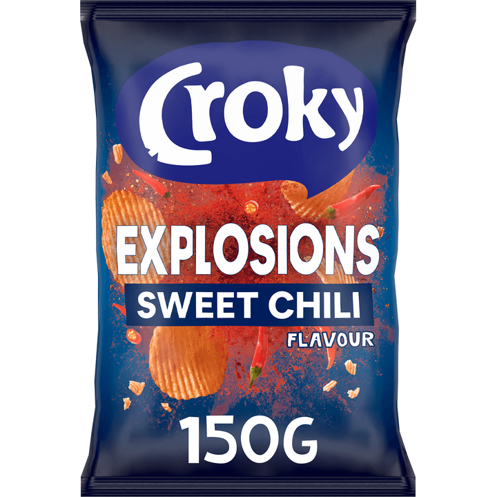 Croky Chips Explosions Sweet Chili 150g