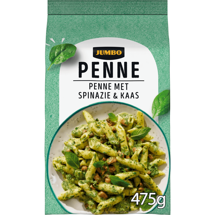 Penne met Spinazie & Kaas