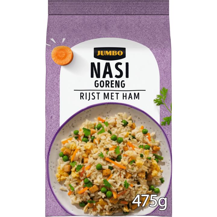 Nasi Goreng Rijst met Ham