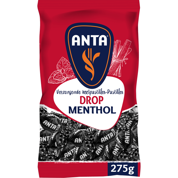Anta Flu Anta Verzorgende Keelpastilles Drop Menthol 275 g