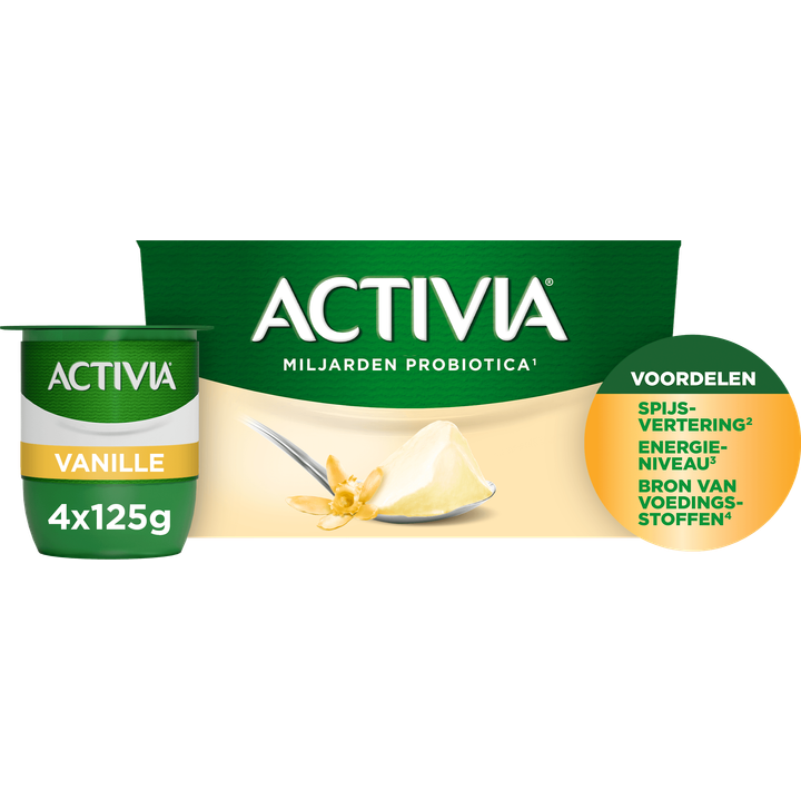 Activia Yoghurt Vanille 4 x 125g