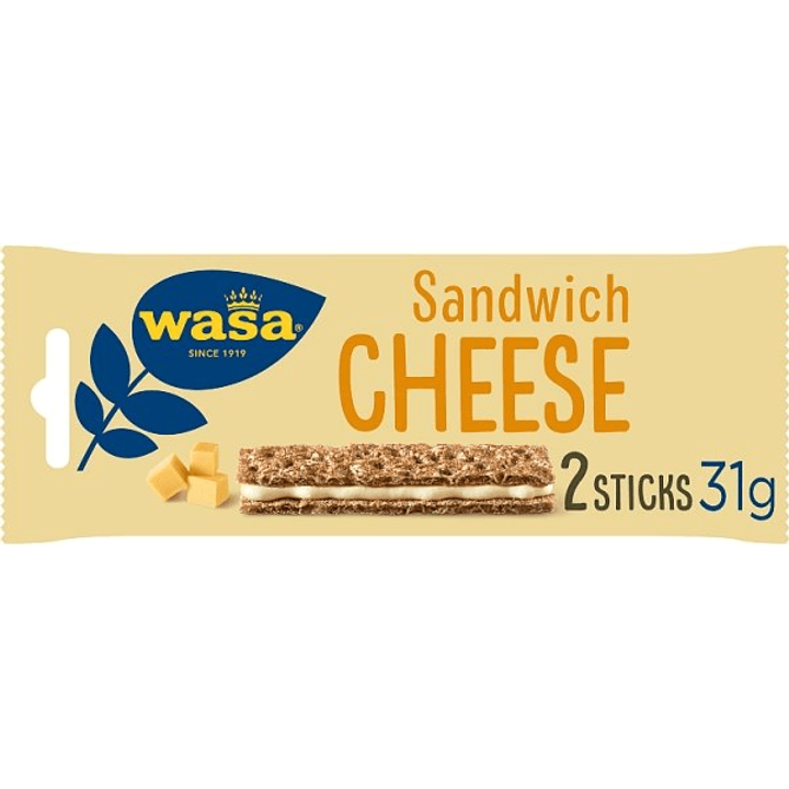 Wasa Sandwich Cheese 3 x 31 g